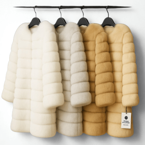 Abrigo Premium de Piel de Zorro Natural