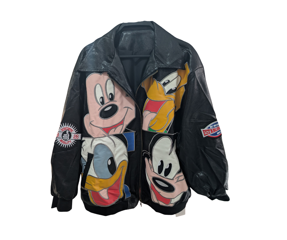 Chaqueta Bomber Efecto Piel
