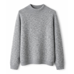 Jersey Suave de Punto Cuello Redondo