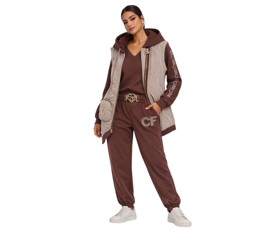 Conjunto CF con Chaleco Acolchado - Imagen 10