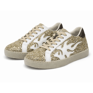 Zapatillas Urban Shine Glitter con Detalle Flame